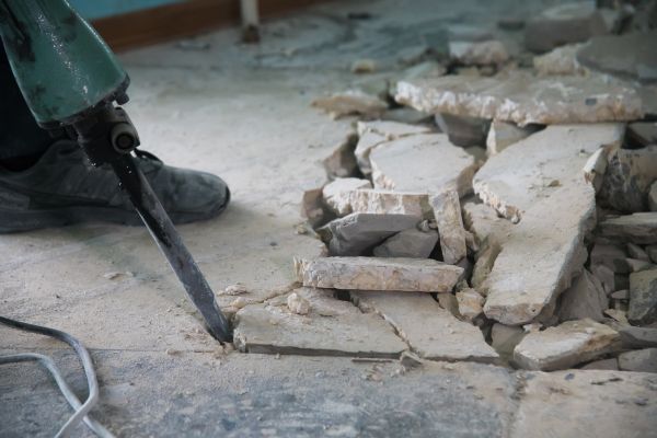 Concrete Slab Removal in Westerville