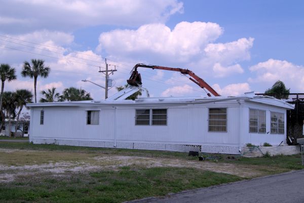 Mobile Home Demolition in Westerville