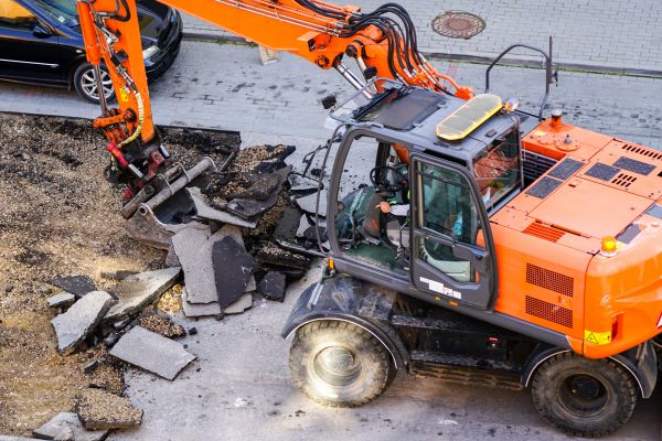 Asphalt Demolition in Westerville