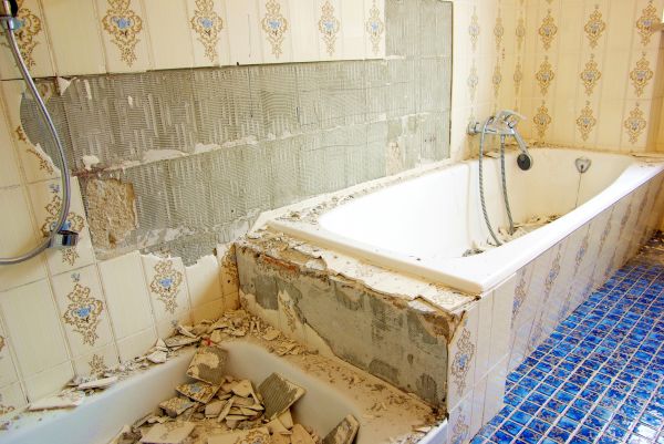 Shower Demolition in Westerville
