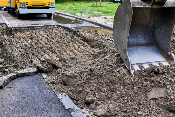 Blacktop Removal in Westerville