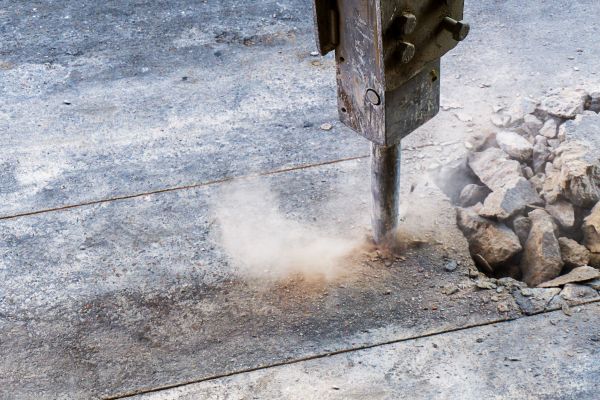 Concrete Patio Removal in Westerville