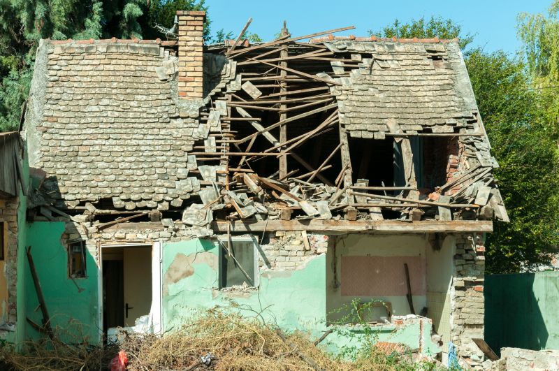 Exterior Demolition detail